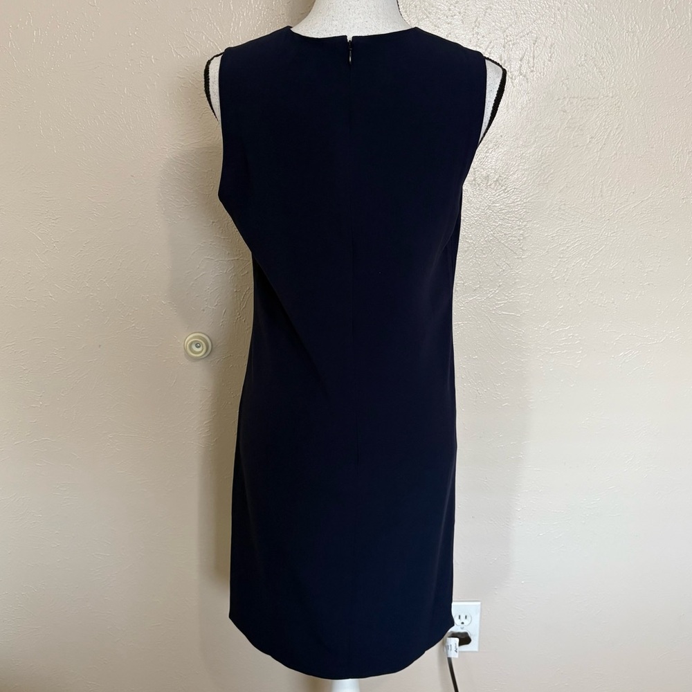 NWT Quince Navy Blue Sleeveless Mini Dress Women’s Size Small - Picture 4 of 9